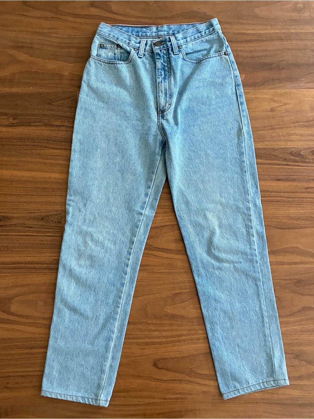 Vintage ARMI Jeans 12W x 30L Light Wash High Rise Tapered Mom Jeans